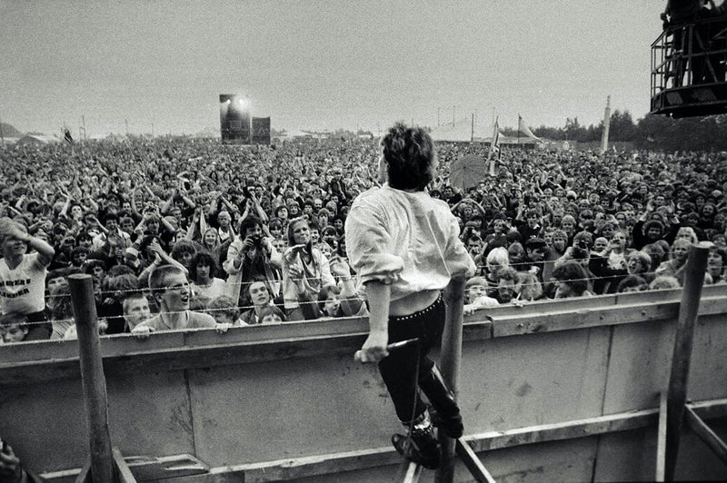 U2, Roskilde Festival 1982 Fine-art photography Ole Christiansen 
