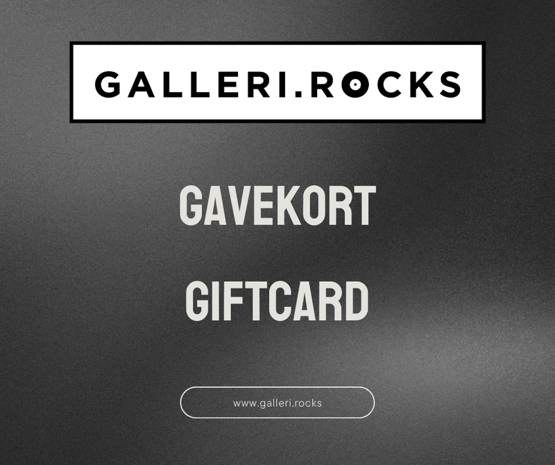 Galleri Rocks Gavekort / Giftcard Merchandise GALLERI.ROCKS 