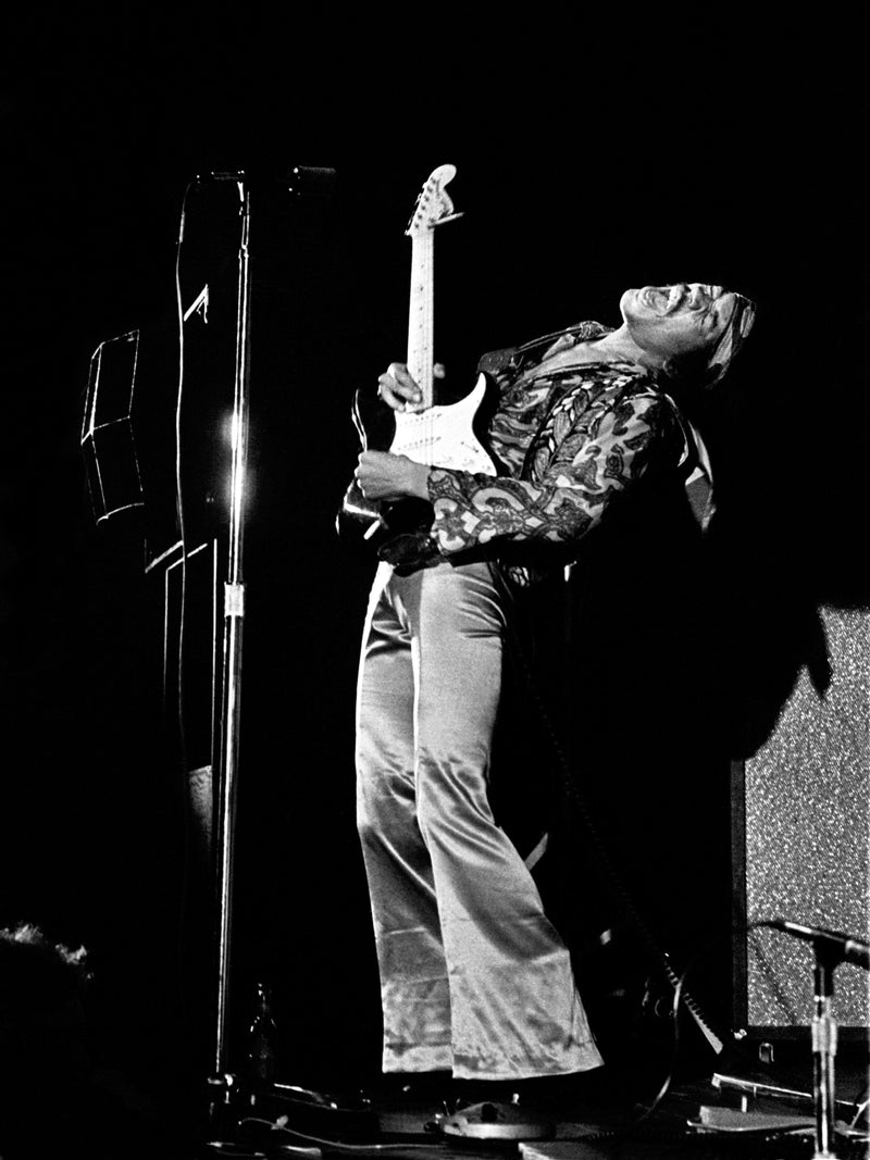 Jimi Hendrix (2), Copenhagen September 3. 1970 Fine-art photography Jan Persson 