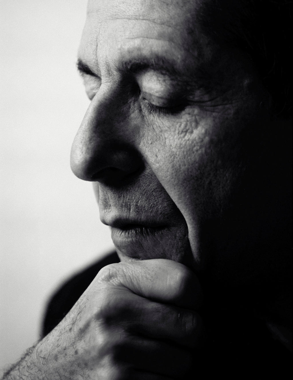 Portrait by Ole Christiansen - Leonard Cohen Fine-art photography Ole Christiansen 