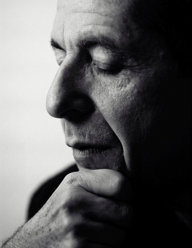 Portrait by Ole Christiansen - Leonard Cohen Fine-art photography Ole Christiansen 