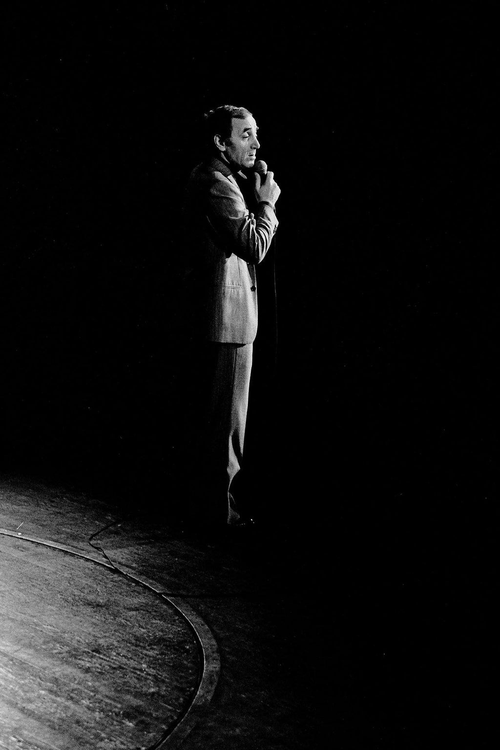 Charles Aznavour 1977 Fine-art photography Gorm Valentin 
