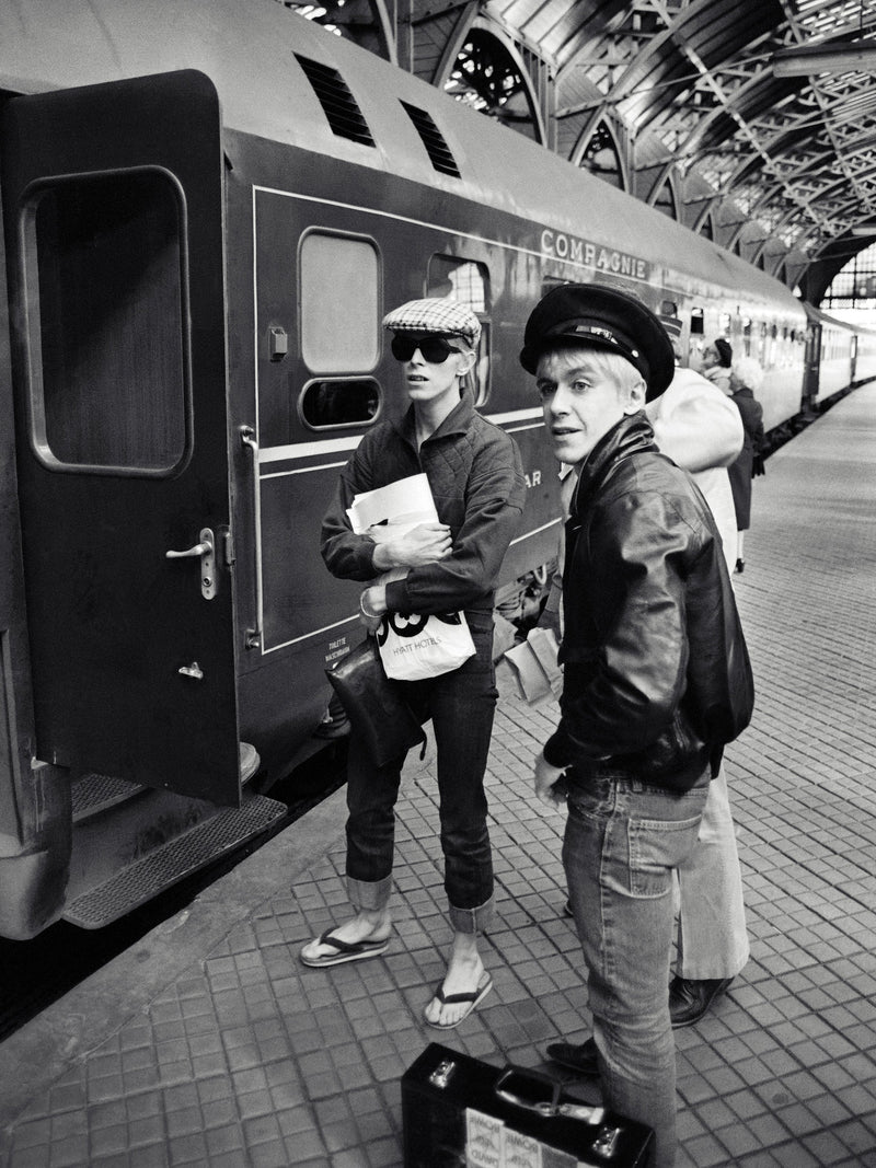 David Bowie & Iggy Pop, Copenhagen 1976 Fine-art photography Jan Persson 