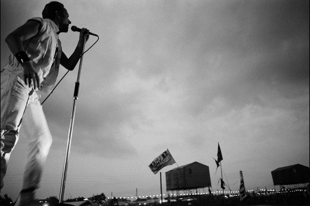 Joe Strummer, The Clash 1985 Fine-art photography Gorm Valentin 