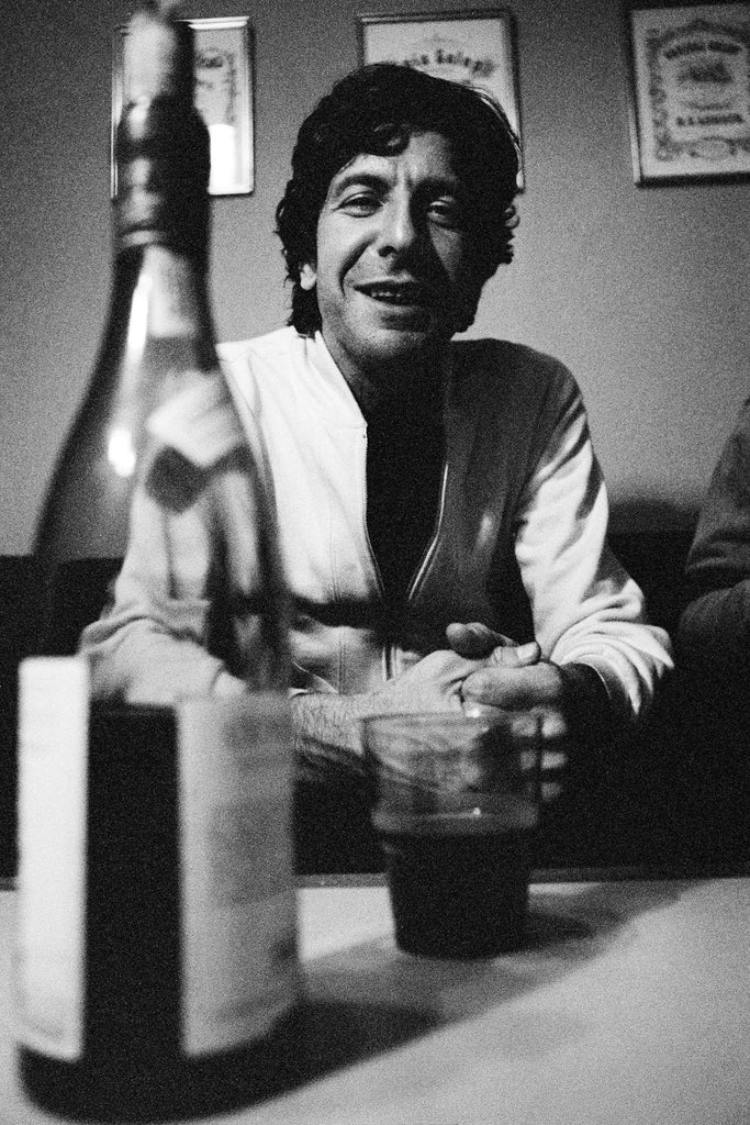 Leonard Cohen 1976 Fine-art photography Gorm Valentin 
