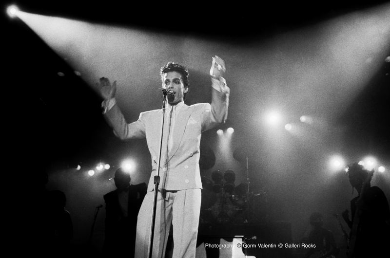 Prince. Valby Hallen, Copenhagen 1986. Fine-art photography Gorm Valentin 